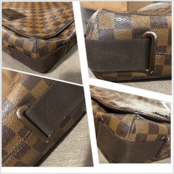 LOUIS VUITTON BROOKLYN DAMIER EBENE Messenger Handbag - Picture 11 of 13